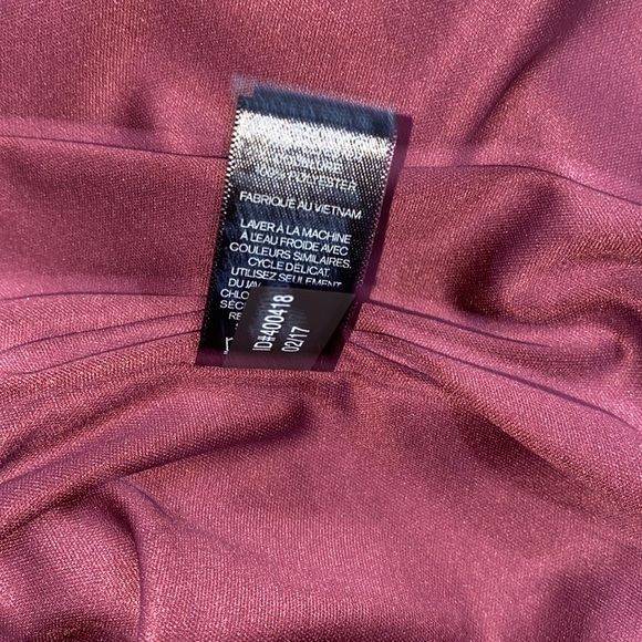 Express burgundy dress size 0 new with tags - Picture 12 of 12